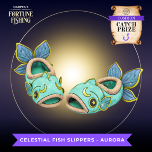 Common Prize Celestial Fish Slippers Aurora