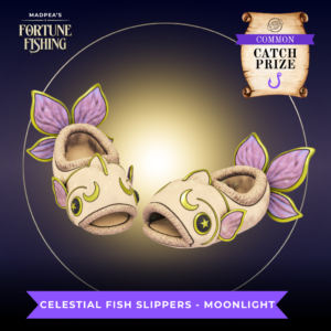 Common Prize Celestial Fish Slippers Moonlight