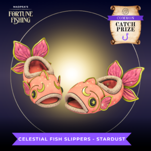 Common Prize Celestial Fish Slippers Stardust