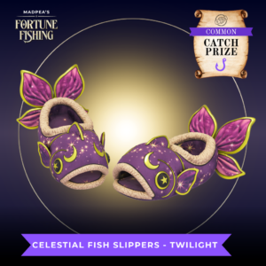 Common Prize Celestial Fish Slippers Twilight