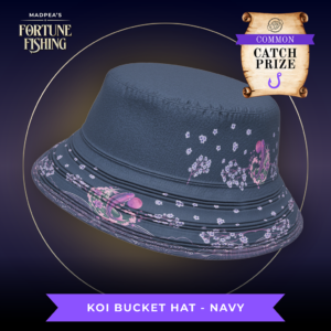 Common Prize Koi Bucket Hat - Navy