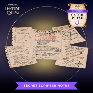 Common Prize Secret Scripter Notes