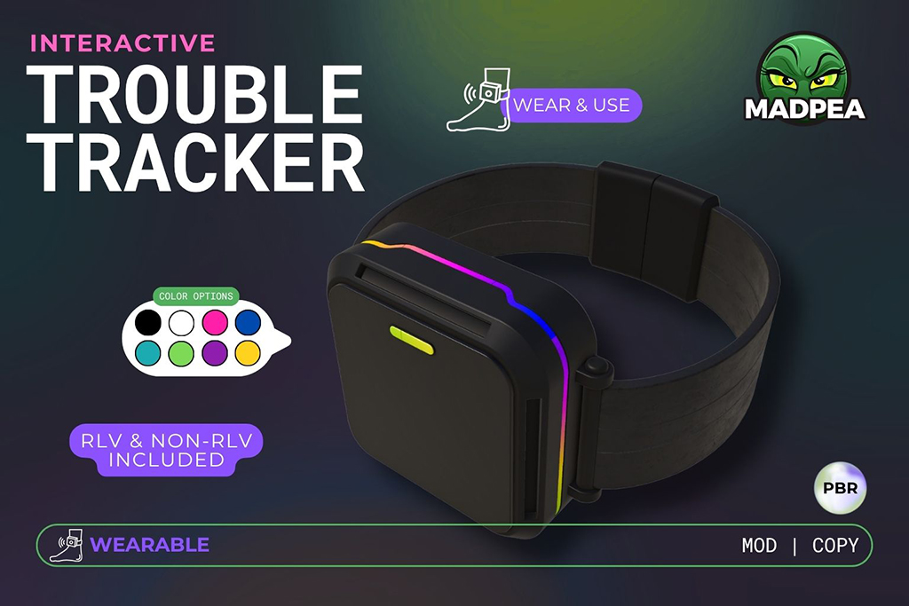 MadPea Trouble Tracker - In-World Ad