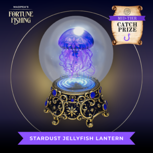 Mid - Tier Prize Stardust Jellyfish Lantern