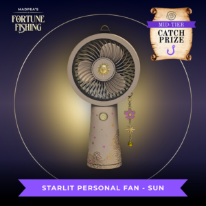 Mid - Tier Prize Starlit Personal Fan - Sun