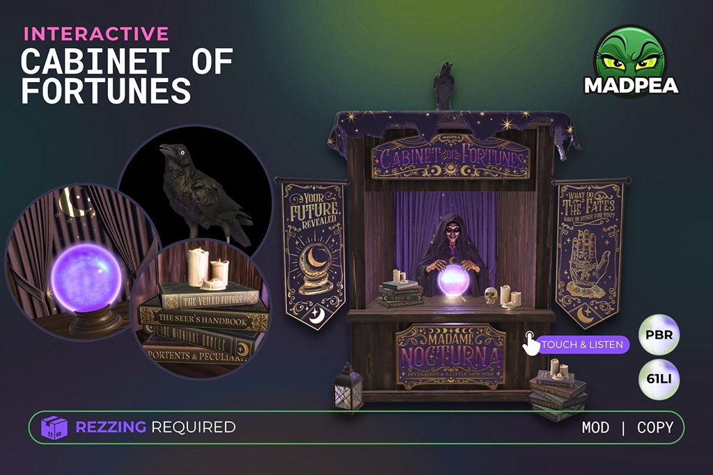 MadPea Cabinet of Fortunes