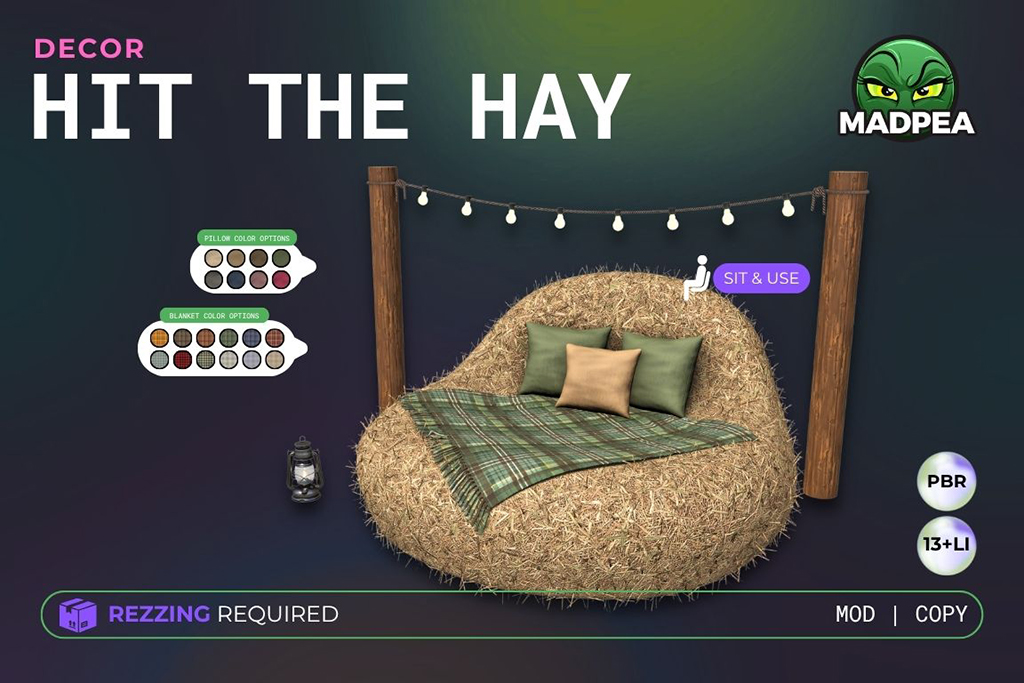 MadPea Hit The Hay
