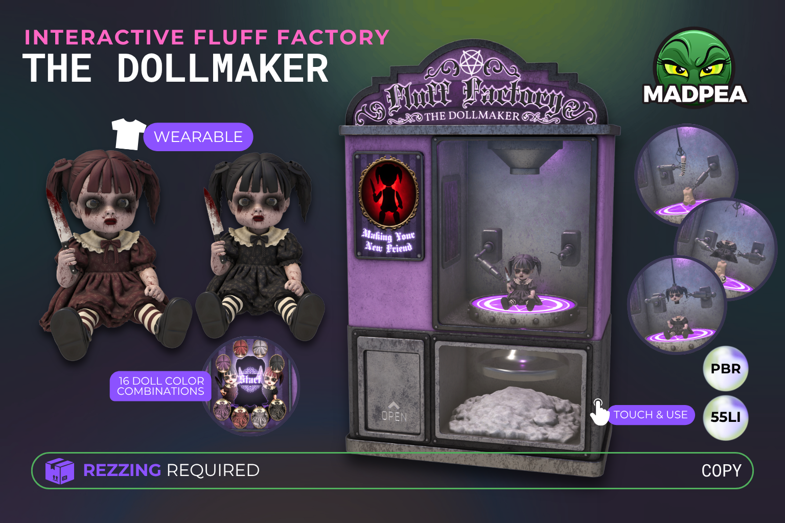 MadPea The Dollmaker