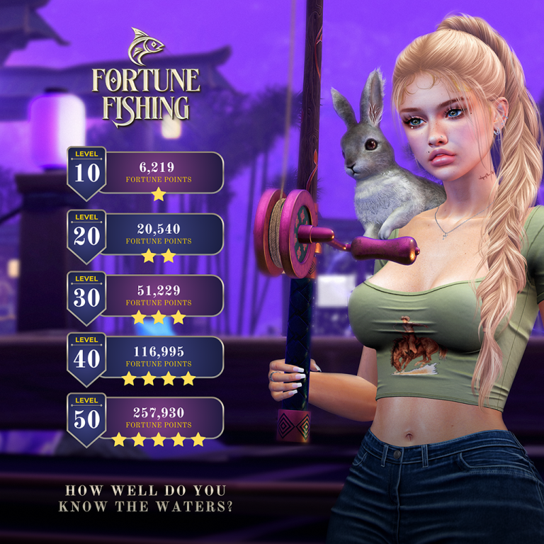 Fortune Fishing Level Points